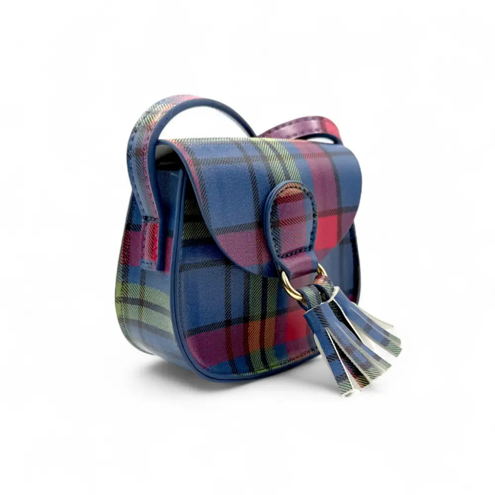 wee sporran bag — children's Scottish gift — styled product shot
