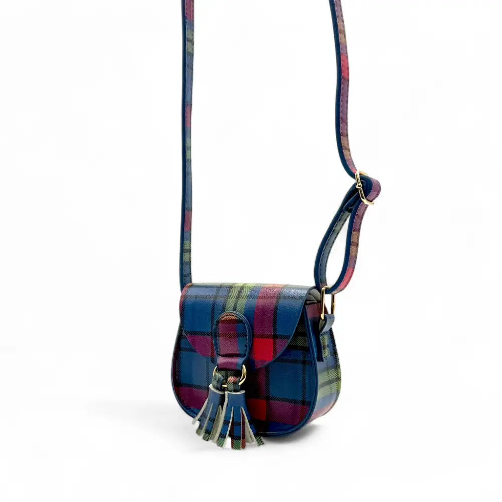 wee sporran bag — children's Scottish gift — colour close-up