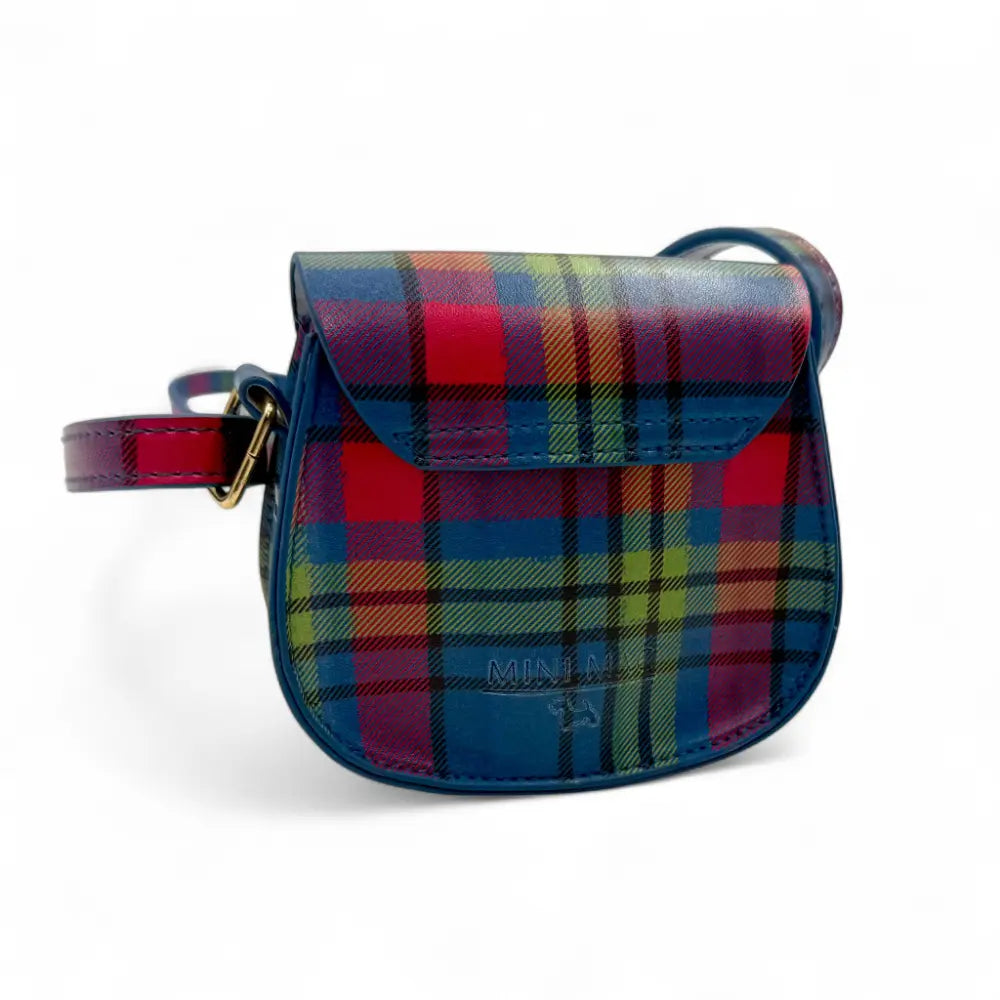 wee sporran bag — children's Scottish gift — in use