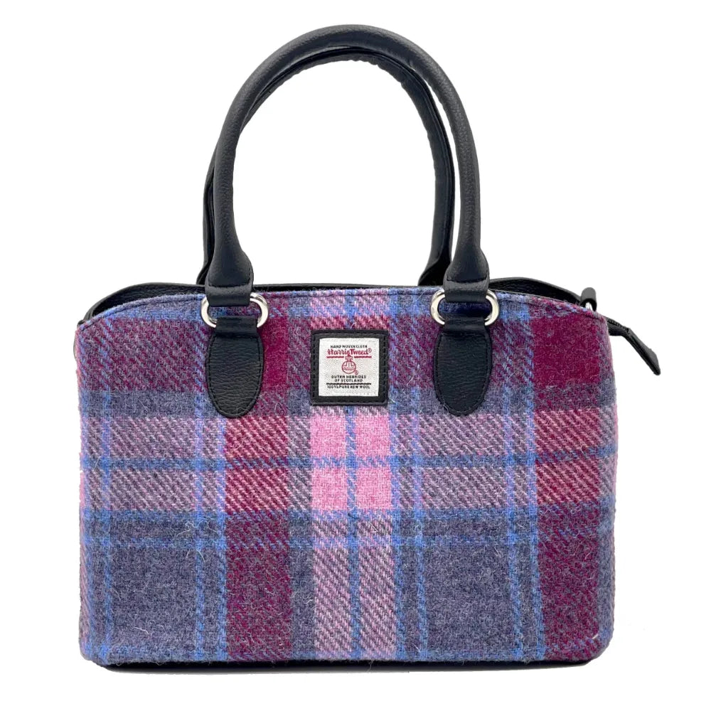 Harris Tweed top handle bag — timeless Scottish gift in a range of Harris Tweed colours — product view