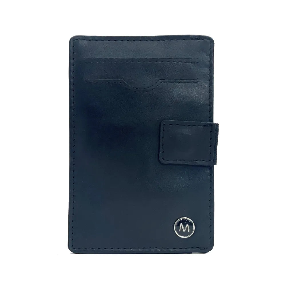 Italian leather card holder from Maccessori — sleek gift for him or her — lifestyle photo