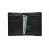inside Men's Slim Card Holder Wallet with pull out tab