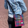 Crossbody Satchel Bag with front pocket