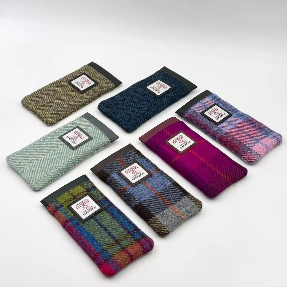 Glasses Cases in Harris Tweed colours