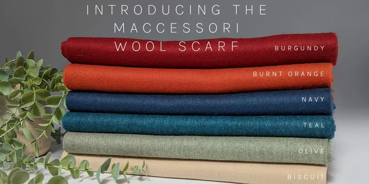 Wool Scarves in 6 colours
