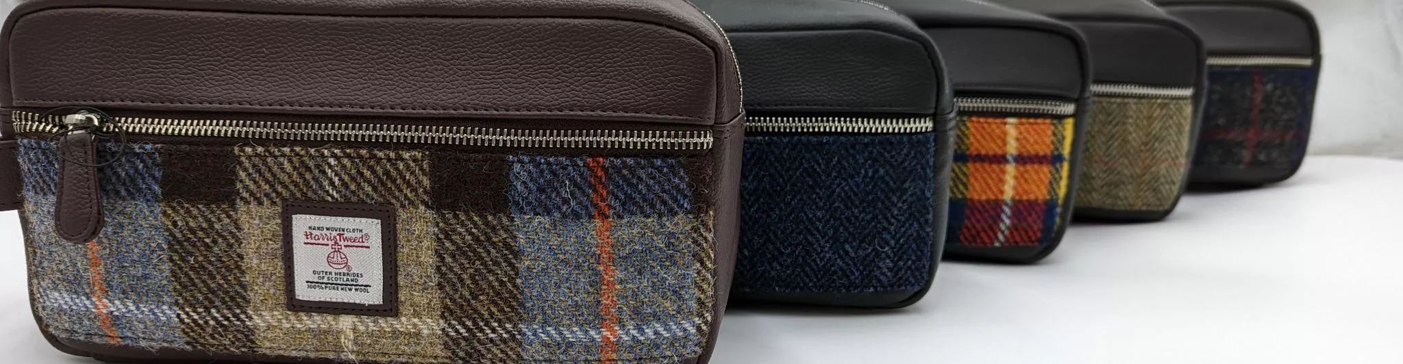 Fathers Day gifts, Harris Tweed was bags in five colours