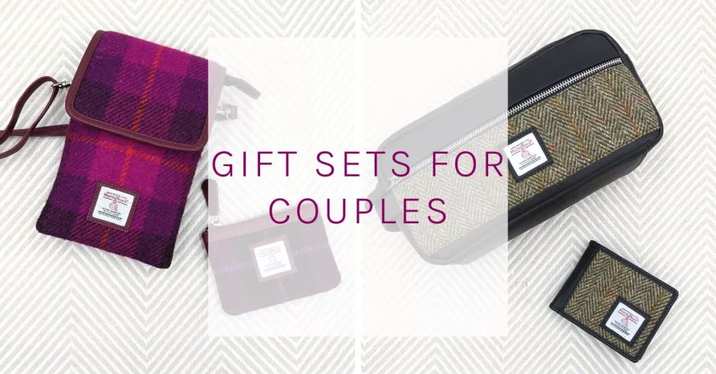 Gift Sets for Couples in Harris Tweed